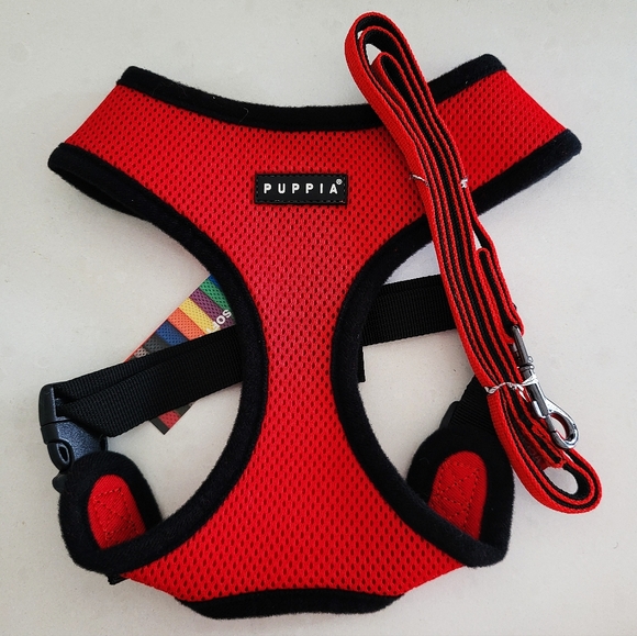 Puppia Soft Harness with Lead Set - NEW - Picture 2 of 4